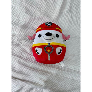 Paw Patrol Marshall Stuffed Animal One Size Red White 9 inch